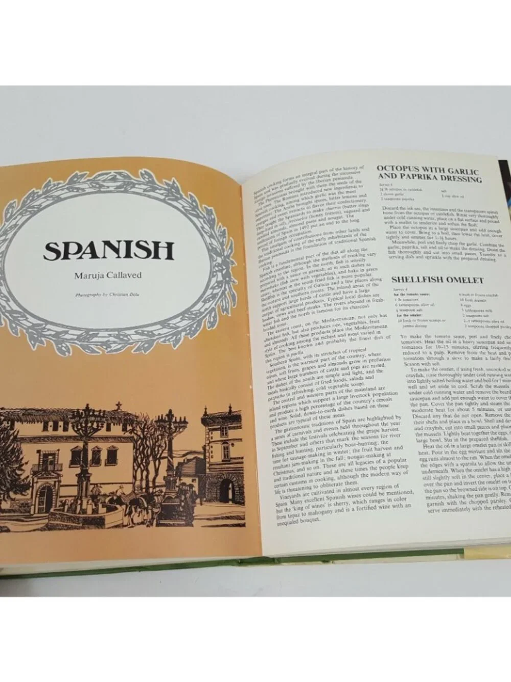 Great Dishes of the World in Color Cookbook Recipe Ethnic Foods Jennifer Feller